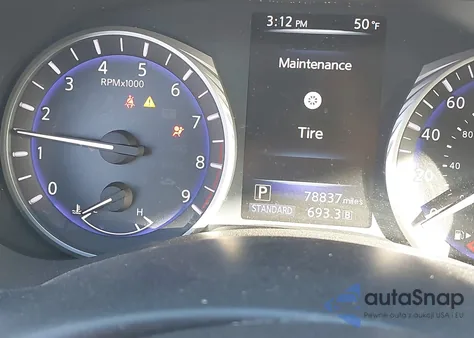 2014 Infiniti Q50 Premium z USA, uszkodzony, nr VIN JN1BV7AP3EM684740